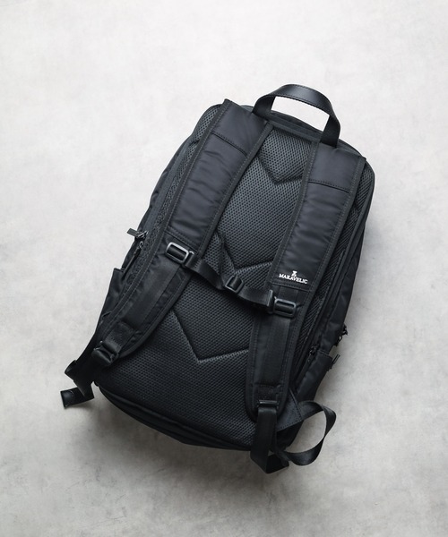 MAKAVELIC（マキャベリック）の「【62】【MAKAVELIC】 BBC2 BACKPACK（バックパック/リュック・メンズ・ブラック・FREE）」の3枚目の写真