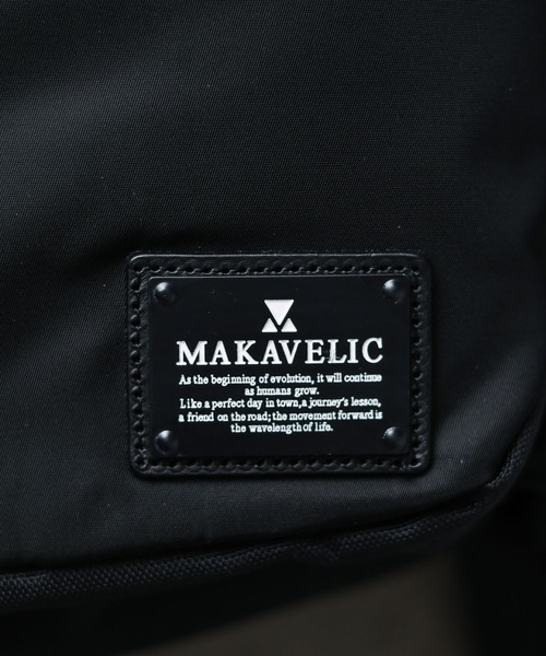 MAKAVELIC（マキャベリック）の「【62】【MAKAVELIC】 BBC2 BACKPACK（バックパック/リュック・メンズ・ブラック・FREE）」の6枚目の写真