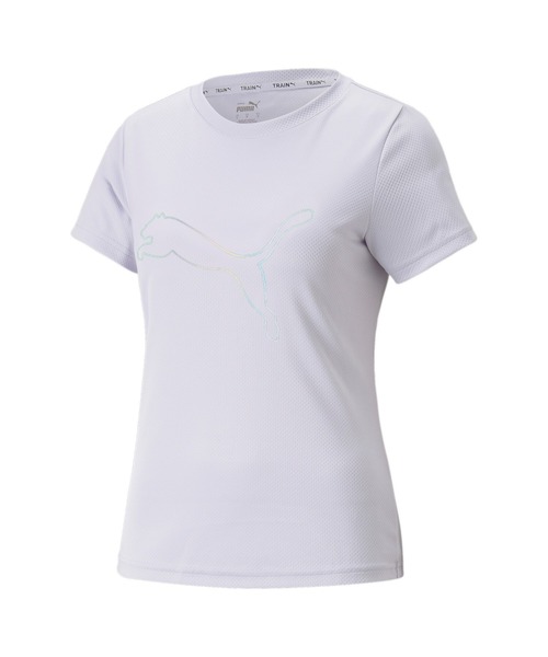 PUMA(プーマ)の「PUMA プーマ ウィメンズ トレーニング コンセプト コマーシャル 半袖 Tシャツ(Tシャツ/カットソー・レディース・パープル/ラベンダー/ホワイト系その他/ミント/ブラック系その他・LARGE/X-LARGE/MEDIUM/SMALL)」の6枚目の写真