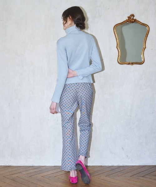 MIRO AMURETTE（ミロアミュレット）の「2way heart button cardigan/ハートボタンカーディガン（カーディガン/ボレロ・レディース・ライトブルー/モカ・FREE）」の19枚目の写真