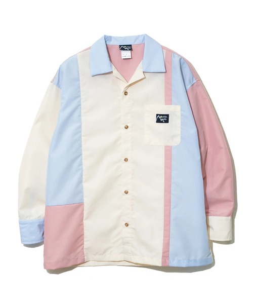 Mountain Mania（マウンテンマニア）の「Mountain Mania/マウンテンマニア　BROAD CLOTH MULTI COLOR SHIRTS（シャツ/ブラウス・メンズ・ネイビー/ホワイト・X-LARGE/MEDIUM/LARGE）」の2枚目の写真