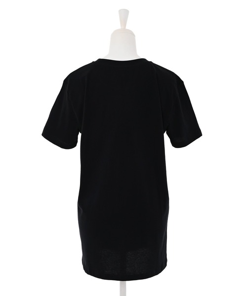 BALMAIN(バルマン)の「【BALMAIN KIDS】フェルトマークTシャツ(Tシャツ/カットソー・レディース・ブラック・12Y/14Y)」の2枚目の写真