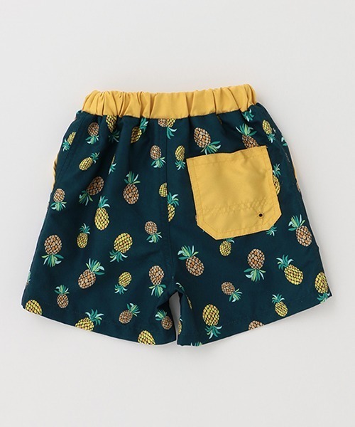 petit main(プティマイン)の「総柄スイムパンツ【SWIM】(水着・キッズ・イエロー/アイボリー/ブルー・110cm/90cm/100cm/120cm/80cm/130cm)」の12枚目の写真