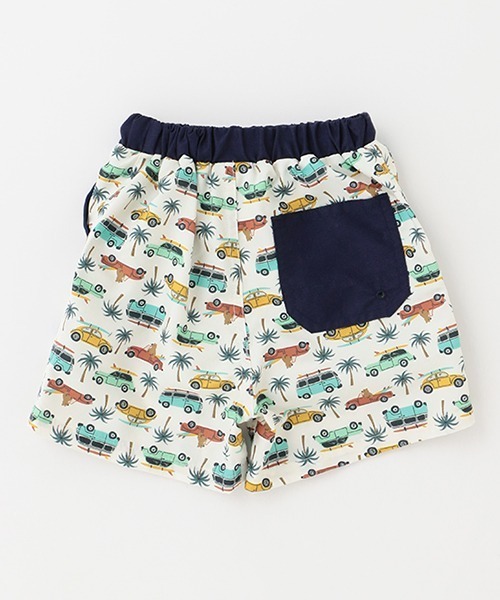 petit main(プティマイン)の「総柄スイムパンツ【SWIM】(水着・キッズ・イエロー/アイボリー/ブルー・110cm/90cm/100cm/120cm/80cm/130cm)」の14枚目の写真