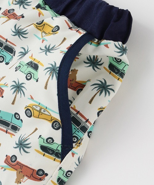 petit main(プティマイン)の「総柄スイムパンツ【SWIM】(水着・キッズ・イエロー/アイボリー/ブルー・110cm/90cm/100cm/120cm/80cm/130cm)」の6枚目の写真