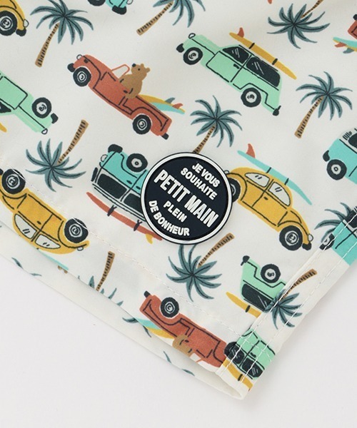 petit main(プティマイン)の「総柄スイムパンツ【SWIM】(水着・キッズ・イエロー/アイボリー/ブルー・110cm/90cm/100cm/120cm/80cm/130cm)」の15枚目の写真