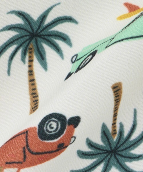 petit main(プティマイン)の「総柄スイムパンツ【SWIM】(水着・キッズ・イエロー/アイボリー/ブルー・110cm/90cm/100cm/120cm/80cm/130cm)」の7枚目の写真