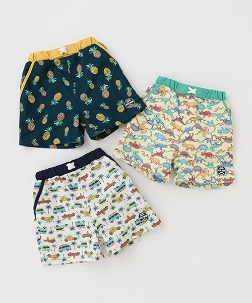 petit main(プティマイン)の「総柄スイムパンツ【SWIM】(水着・キッズ・イエロー/アイボリー/ブルー・110cm/90cm/100cm/120cm/80cm/130cm)」の8枚目の写真