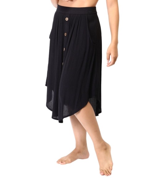 【セール】【RIPCURL（リップカール）】レディースレーヨンクレープスカート CLASSIC SURF SKIRT（スカート）｜RIP CURL（リップカール）