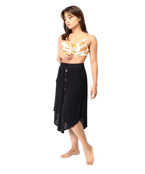 【セール】【RIPCURL（リップカール）】レディースレーヨンクレープスカート CLASSIC SURF SKIRT（スカート）｜RIP CURL（リップカール）
