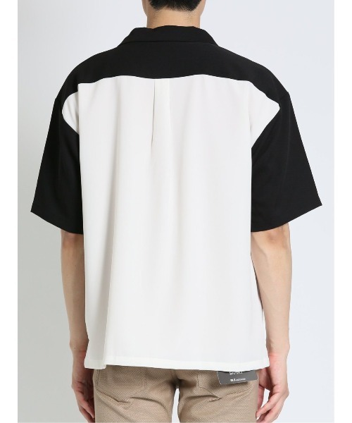 framework 半袖シャツ　KARDO タカキュー TAKA-Q 【DRESS POLOーSHIRT】綿ストレッチ オーバー