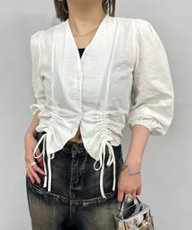 WHO'S WHO gallery | ギャザーパフスリーブブラウス(シャツ/ブラウス)
