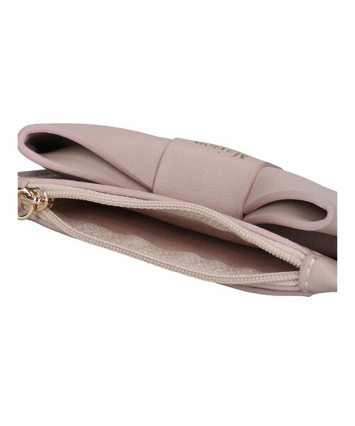 Maison de FLEUR（メゾンドフルール）の「リボンコインケース（コインケース・レディース・ブラック/ピンク・FREE）」の4枚目の写真