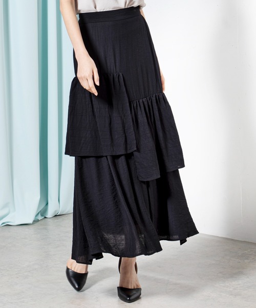 セール】アシメフリルスカート（スカート）｜MILLION CARATS