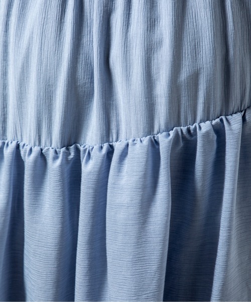MILLION CARATS（ミリオンカラッツ）の「アシメフリルスカート（スカート・レディース・ブルー/ブラック・FREE）」の14枚目の写真