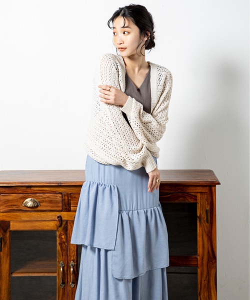 MILLION CARATS（ミリオンカラッツ）の「アシメフリルスカート（スカート・レディース・ブルー/ブラック・FREE）」の20枚目の写真