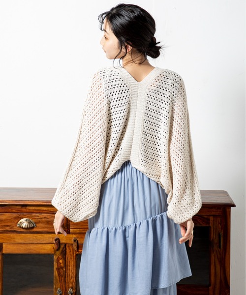 MILLION CARATS（ミリオンカラッツ）の「アシメフリルスカート（スカート・レディース・ブルー/ブラック・FREE）」の7枚目の写真