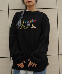 希少 XL Carne Bollente 21ss ロング Tシャツ 長袖 パリ Carne Bollente tシャツ Bollente/カルネボレンテ/I love Paris