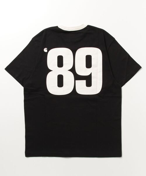 Carhartt WIP(カーハートダブリューアイピー)の「S/S RINGER T-SHIRT(Tシャツ/カットソー・メンズ・ブラック/ホワイト・SMALL/MEDIUM/LARGE/X-LARGE)」の3枚目の写真