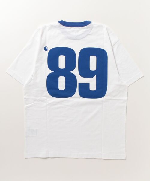 Carhartt WIP(カーハートダブリューアイピー)の「S/S RINGER T-SHIRT(Tシャツ/カットソー・メンズ・ブラック/ホワイト・SMALL/MEDIUM/LARGE/X-LARGE)」の4枚目の写真