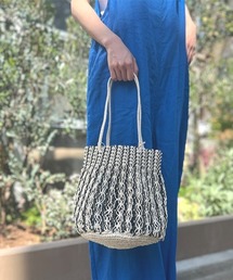 The Bagmati | 【BAGMATI/バグマティ】マクラメ　カゴバッグ(ショルダーバッグ)