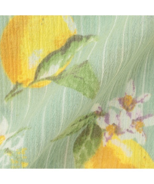 petit main（プティマイン）の「【WEB限定】【プティプラ】レモン総柄浴衣（浴衣・キッズ・ミント・90cm/130cm/110cm/120cm/100cm）」の17枚目の写真