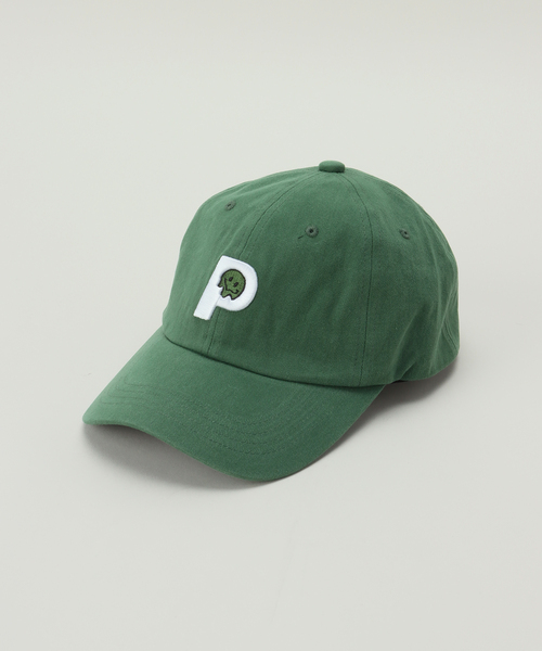 低価格 新品未使用】pois ポワキャップcheck green 帽子