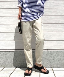 Q | コットンストレッチイージーパンツ(その他パンツ)