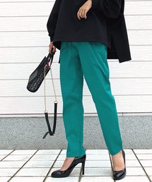 Q | コットンストレッチイージーパンツ(その他パンツ)