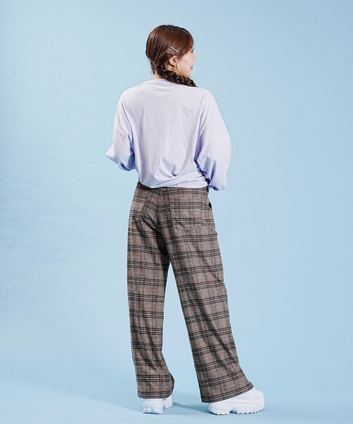 BILLABONG(ビラボン)の「BILLABONG/ビラボン ロンT ビンテージグラフィック WASH加工 BD014-053(Tシャツ/カットソー・レディース・ブラック/パープル・M/L)」の9枚目の写真