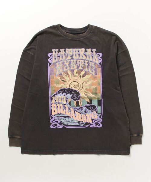 BILLABONG(ビラボン)の「BILLABONG/ビラボン ロンT ビンテージグラフィック WASH加工 BD014-053(Tシャツ/カットソー・レディース・ブラック/パープル・M/L)」の16枚目の写真