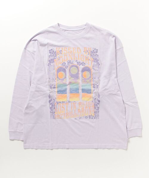 BILLABONG(ビラボン)の「BILLABONG/ビラボン ロンT ビンテージグラフィック WASH加工 BD014-053(Tシャツ/カットソー・レディース・ブラック/パープル・M/L)」の17枚目の写真