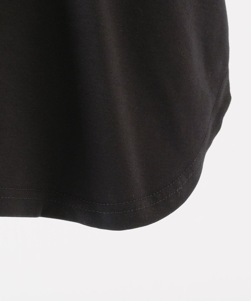 BEARDSLEY（ビアズリー）の「ランタンソデTシャツ（Tシャツ/カットソー・レディース・ホワイト/ブラック・FREE）」の9枚目の写真