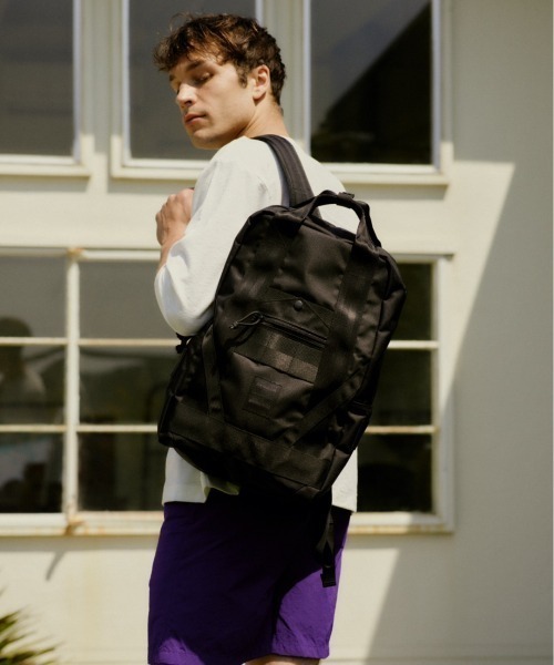 DENHAM(デンハム)の「DENHAM×BRIEFING/デンハム×ブリーフィング/7POINT BACKPACK AIR/01230684200(バックパック/リュック・メンズ・ブラック・FREE)」の4枚目の写真