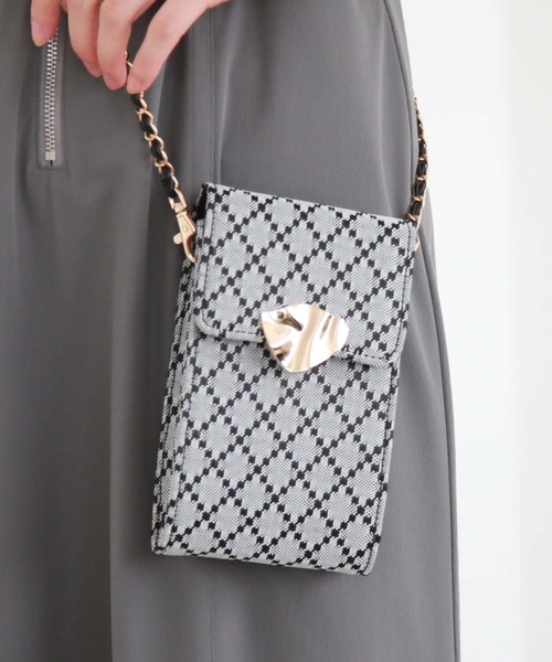 archives(アルシーヴ)の「’チェーンミニショルダー'(ショルダーバッグ・レディース・ベージュ/ブラック/グレー・FREE)」の17枚目の写真