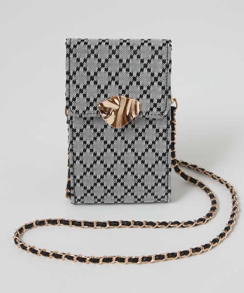 archives(アルシーヴ)の「’チェーンミニショルダー'(ショルダーバッグ・レディース・ベージュ/ブラック/グレー・FREE)」の13枚目の写真