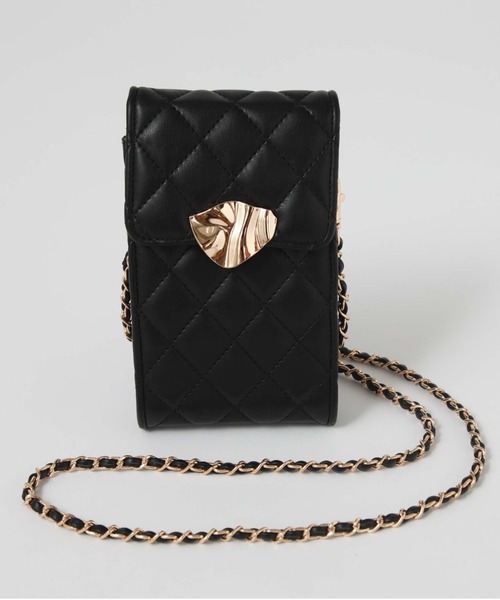 archives(アルシーヴ)の「’チェーンミニショルダー'(ショルダーバッグ・レディース・ベージュ/ブラック/グレー・FREE)」の5枚目の写真