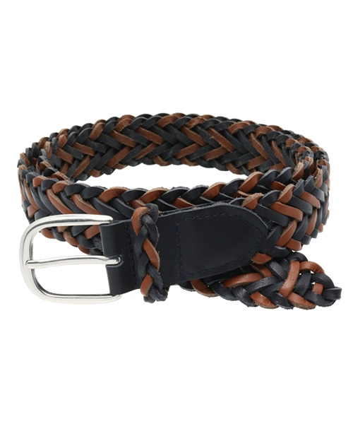 SHIPS（シップス）の「RLC REGENT: メッシュ レザーベルト（ベルト