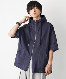 パーカー（ブルー・ネイビー/青色系・半袖）ファッション通販 - ZOZOTOWN