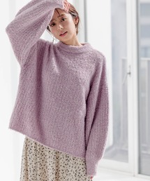 mysty woman | ブークレーハイネックプルオーバー 973367(ニット/セーター)