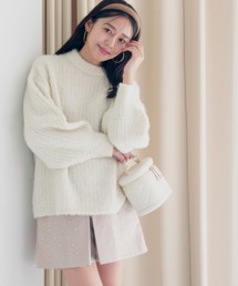 mysty woman | ブークレーハイネックプルオーバー 973367(ニット/セーター)