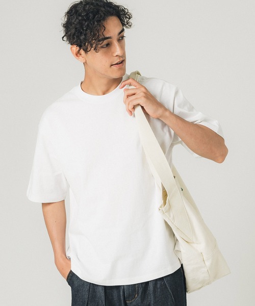 coca(coca)(コカ)の「メンズヘビーウェイトT(Tシャツ/カットソー・メンズ・グレイッシュベージュ/カーキ/ブラック/ホワイト・M/L/XL)」の1枚目の写真