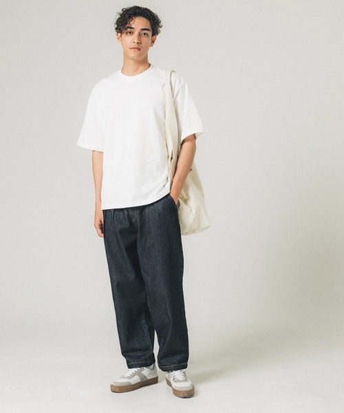 coca(coca)(コカ)の「メンズヘビーウェイトT(Tシャツ/カットソー・メンズ・グレイッシュベージュ/カーキ/ブラック/ホワイト・M/L/XL)」の5枚目の写真
