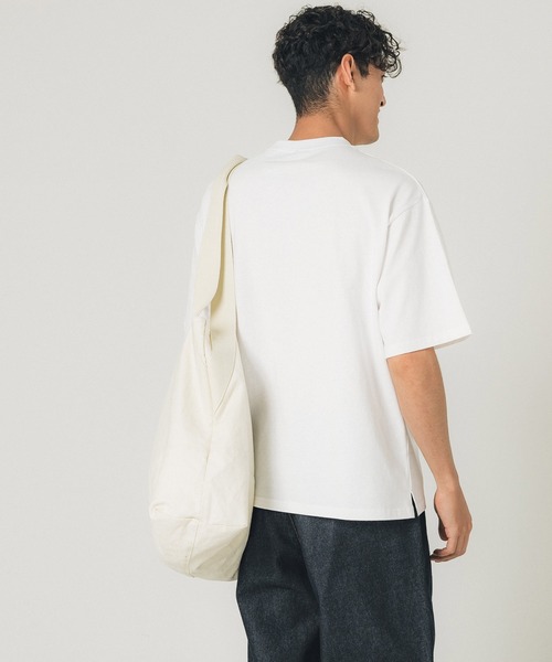coca(coca)(コカ)の「メンズヘビーウェイトT(Tシャツ/カットソー・メンズ・グレイッシュベージュ/カーキ/ブラック/ホワイト・M/L/XL)」の6枚目の写真