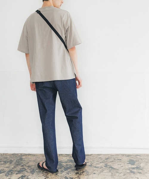 coca(coca)(コカ)の「メンズヘビーウェイトT(Tシャツ/カットソー・メンズ・グレイッシュベージュ/カーキ/ブラック/ホワイト・M/L/XL)」の10枚目の写真