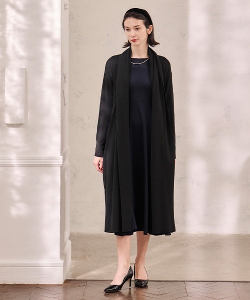 ショールカラーニットコーディガン（カーディガン/ボレロ）｜JENNE