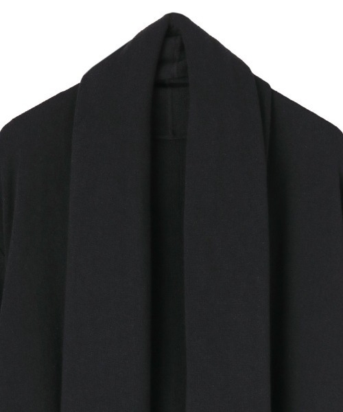 新品タグ付き‼️【エポカEPOCA】ドルマンニットコーディガン　ショールカラー黒 セール】ショールカラーニットコーディガン（カーディガン/ボレロ