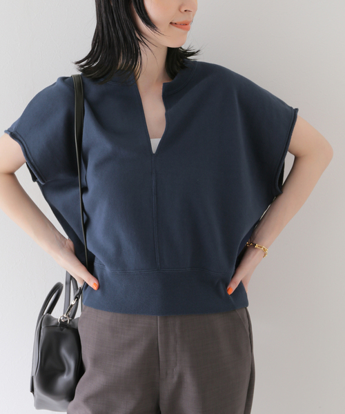 セール】コンパクト裏毛ベスト（Tシャツ/カットソー）｜JOURNAL