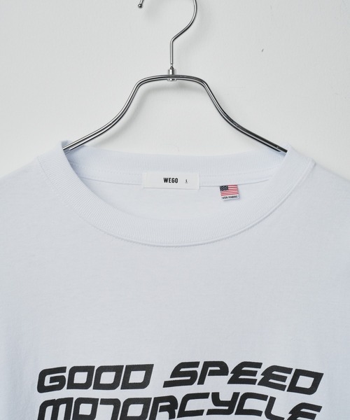 WEGO(ウィゴー)の「WEGO/レイヤードスリーブバックロゴロンT(Tシャツ/カットソー・メンズ・ブラック/ホワイト・LARGE/MEDIUM)」の19枚目の写真