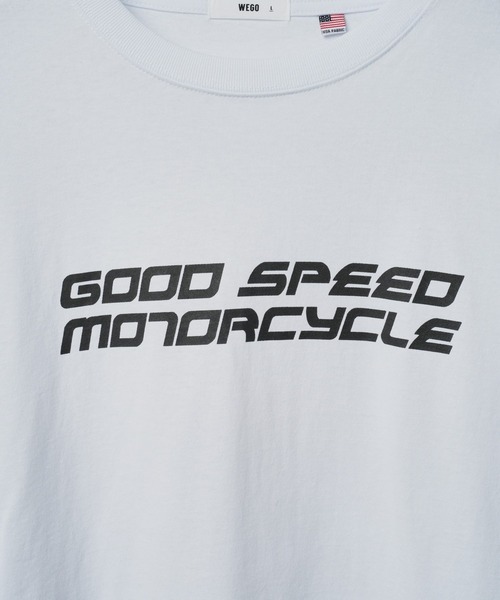 WEGO(ウィゴー)の「WEGO/レイヤードスリーブバックロゴロンT(Tシャツ/カットソー・メンズ・ブラック/ホワイト・LARGE/MEDIUM)」の22枚目の写真